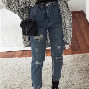 SOLD‼️❤️ZAFUL DISTRESSED JEANS ✨